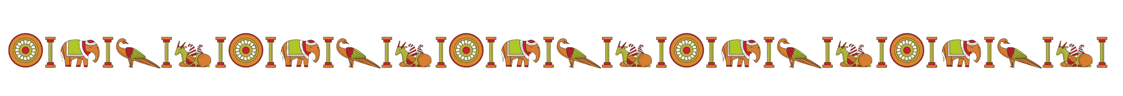 Decorative footer line